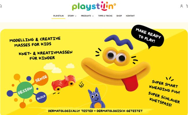 Webshop Playstilin Spielknete